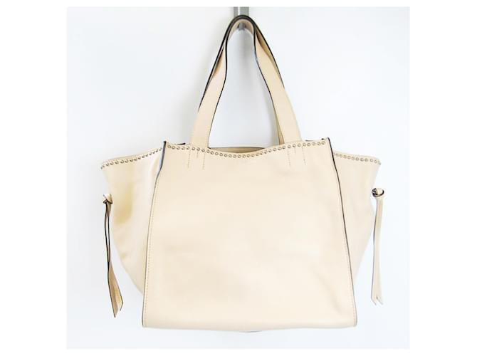 Autre Marque Borsa in pelle Belle J&M Davidson Beige  ref.1555982