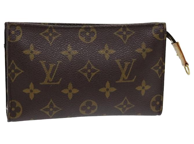 LOUIS VUITTON Monogram Bucket PM Pouch Accessory Pouch LV Auth am6517 Cloth  ref.1556207