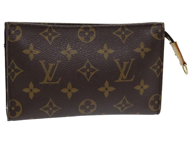 LOUIS VUITTON Monogram Bucket PM Pouch Accessory Pouch LV Auth am6517 Monograma