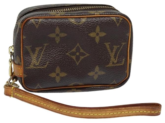 LOUIS VUITTON Monogram Trousse Wapity Pouch M58030 LV Auth fm3633 Cloth  ref.1556221