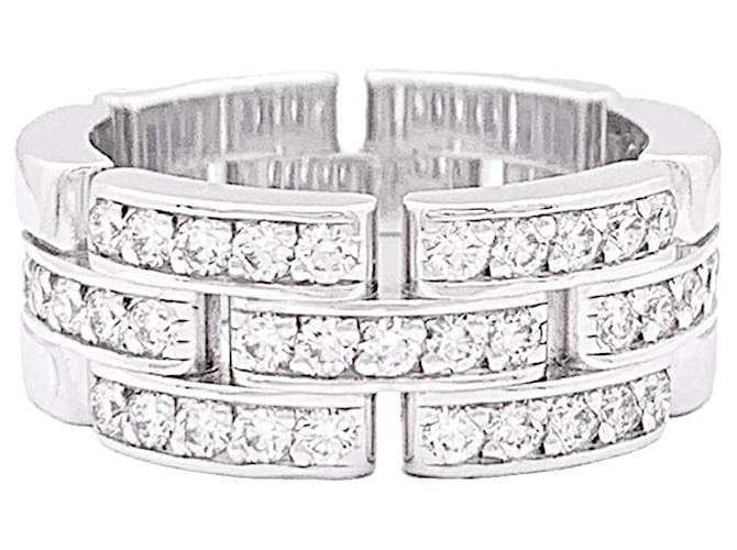 Cartier ring 'Maillon Panthère' white gold, diamonds.  ref.1556444