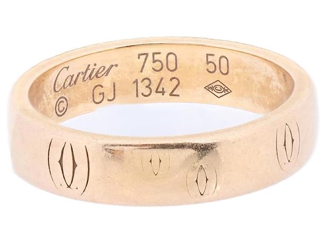 Cartier Happy Birthday Ring 750(PG) 4.6g in Size 50 EU Golden Yellow gold  ref.1556455