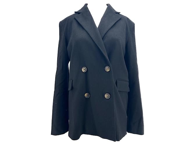 Autre Marque Loulou studio jackets T.International S Wool Black  ref.1556814