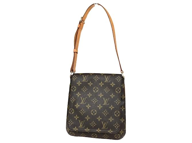 Louis Vuitton Musette Salsa Toile Marron  ref.1556880