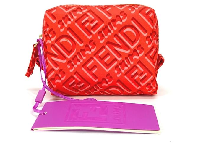 Fendi FF Rot Synthetisch  ref.1556904