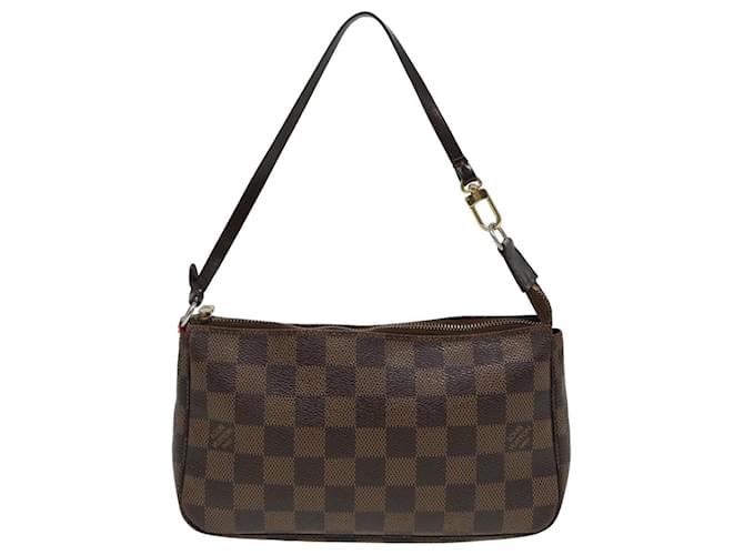 Louis Vuitton Pochette Accessoire Black Cloth  ref.1556945