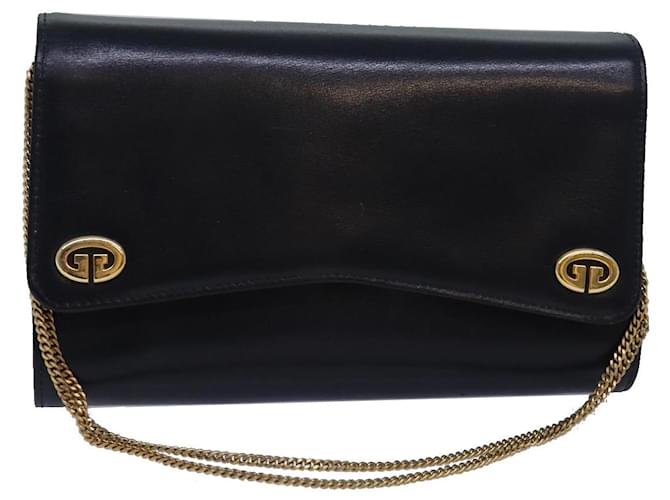 Gucci Navy blue Leather  ref.1556983