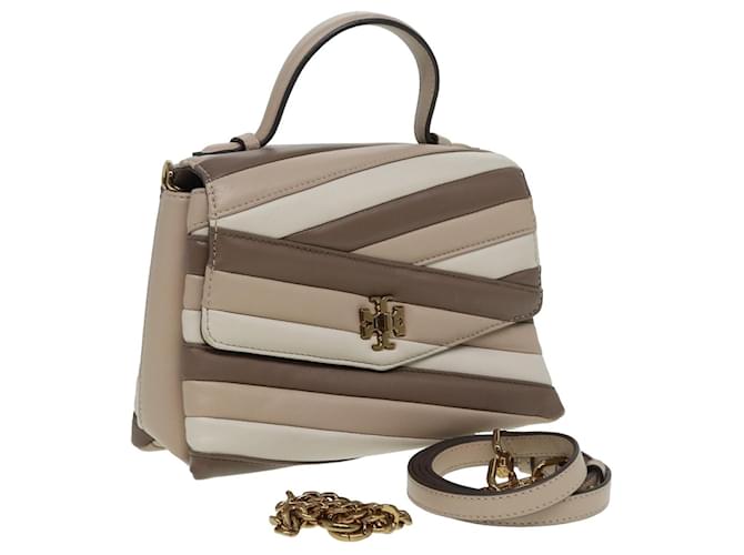 TORY BURCH 165386600 関税送料込 Tory Burch Kira Beige Leather ref.1557024 - Joli Closet