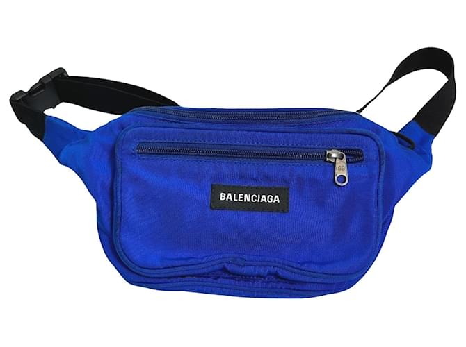 Balenciaga Explorer Blu Sintetico  ref.1557053