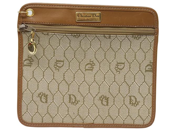 Dior Honeycomb Beige Lienzo  ref.1557055