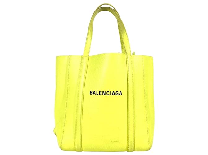 Balenciaga Everyday Yellow Leather  ref.1557075