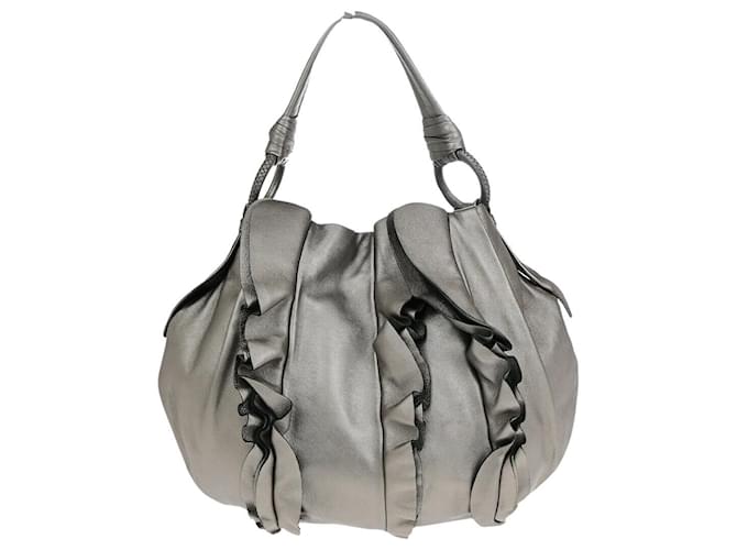 Prada Hobo Brown Leather  ref.1557083