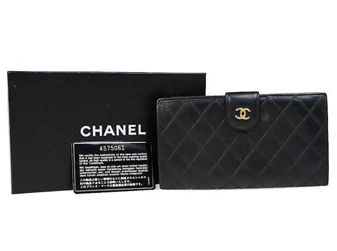 Timeless Chanel - Black Leather  ref.1557117