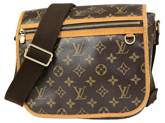 Louis Vuitton Bosphore Marrom Lona  ref.1557156