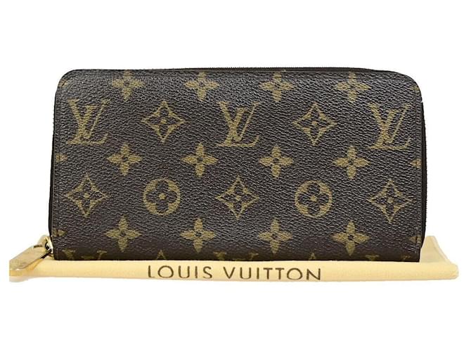 Louis Vuitton Zippy wallet Toile Marron  ref.1557191