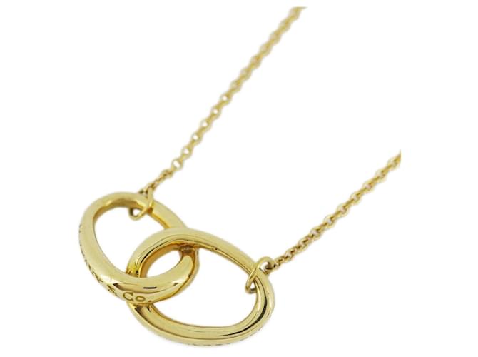 Tiffany & Co Collana Double Loop Tiffany in Oro Giallo 18K D'oro  ref.1557602