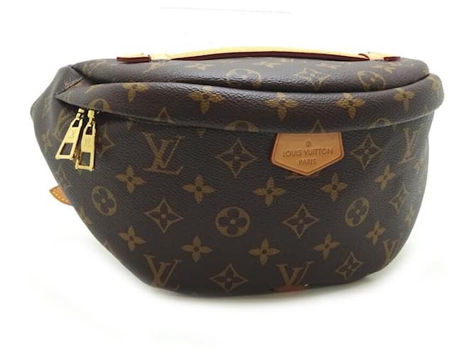 Louis Vuitton Monogram Fanny Pack Brown Patent leather  ref.1557610