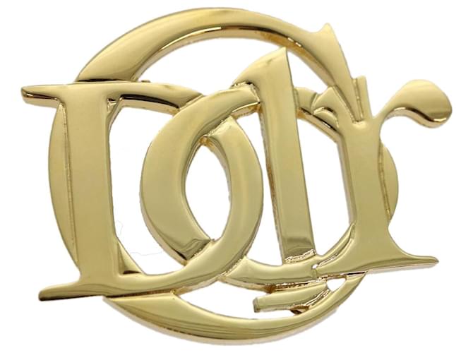 Christian Dior Brooch metal Gold Auth am6610 Golden ref.1557649 