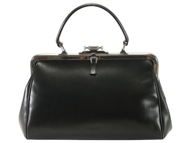 Prada Saffiano Black Leather  ref.1557937