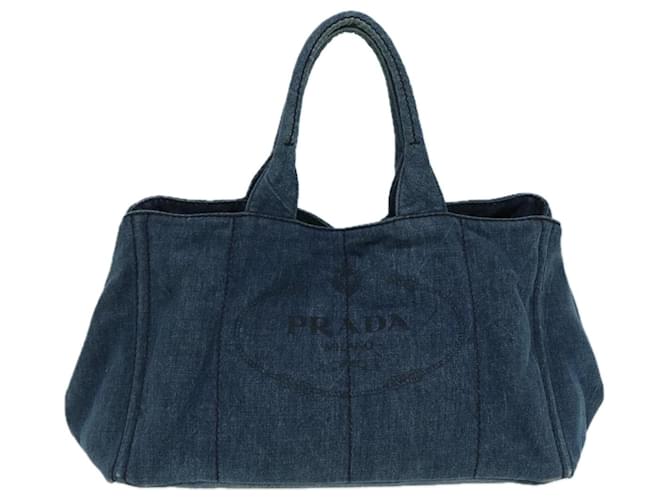 Prada Canapa Blue Cloth  ref.1557947