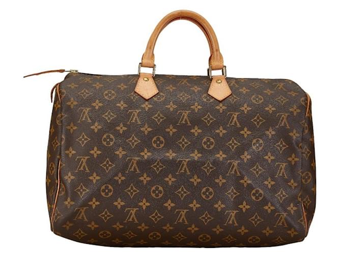 Louis Vuitton Speedy 40 Toile Marron  ref.1557964