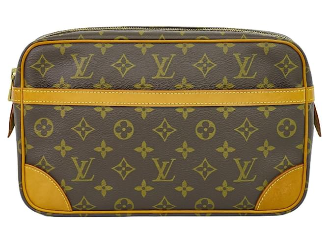 Louis Vuitton Compiegne 28 Toile Marron  ref.1557975