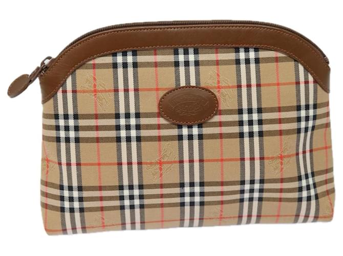 Burberry Nova Check Bege Lona  ref.1558009