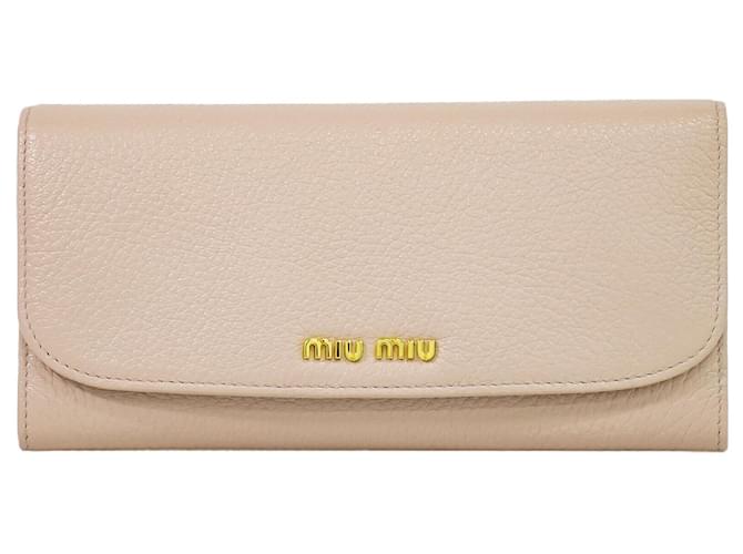 Miu Miu Pink Leather  ref.1558010