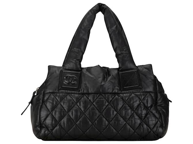 Chanel Coco Cocoon Synthétique Noir  ref.1558011