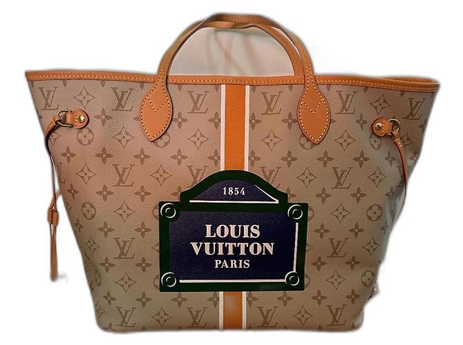 Louis Vuitton Neverfull monogram MM Beige 