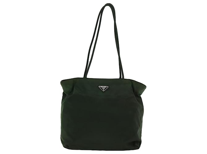 Tote Prada Tessuto Khaki Synthetisch  ref.1558055