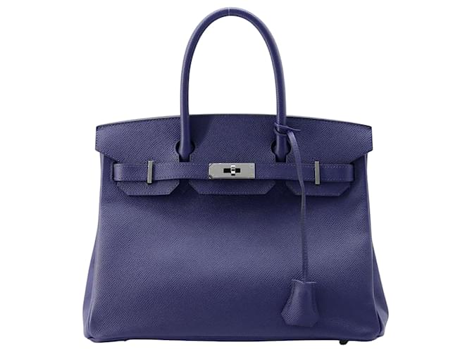 Hermès Birkin Purple Leather  ref.1558058