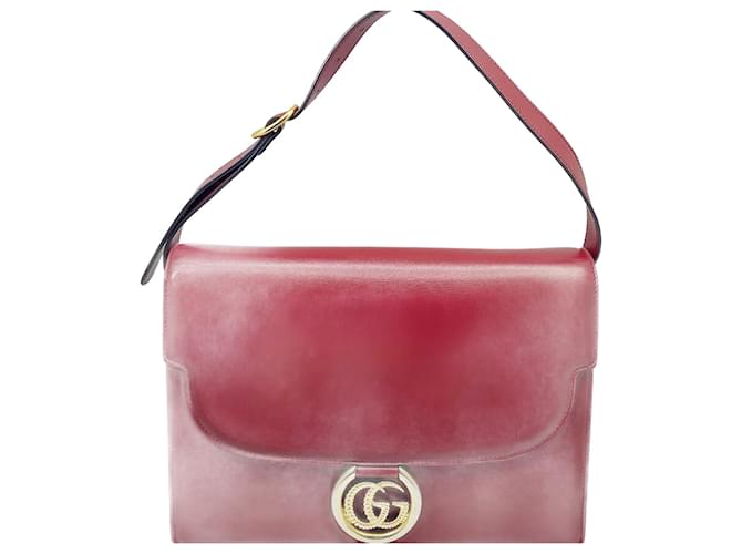 Gucci GG Marmont Rosso Pelle  ref.1558132