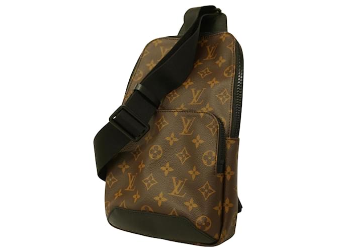 Louis Vuitton Macassar Brown Cloth  ref.1558228