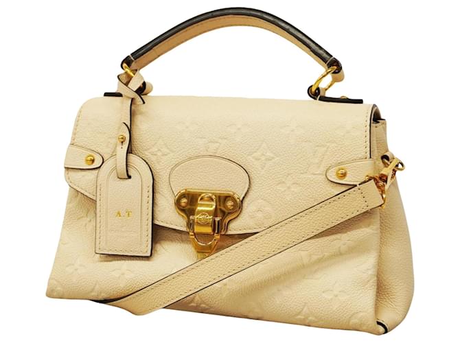 Louis Vuitton Georges Beige Leather  ref.1558239