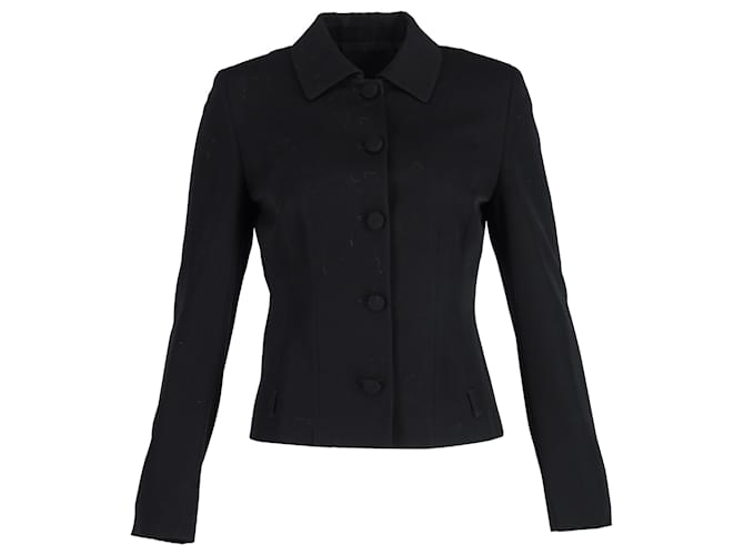 Prada Evening Jacket in Black Wool  ref.1558260