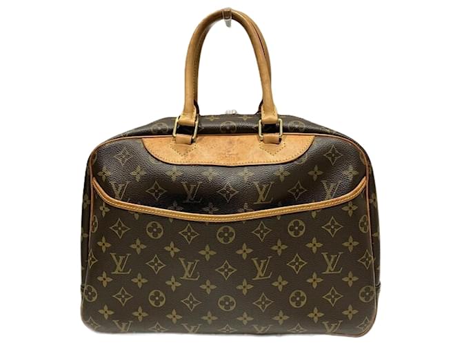 Louis Vuitton Deauville Brown Cloth  ref.1558527