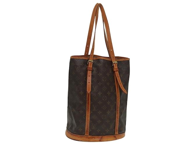 LOUIS VUITTON Monogram Bucket GM Shoulder Bag M42236 LV Auth 80216 Cloth  ref.1558738