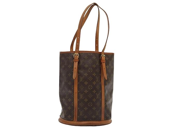 LOUIS VUITTON Monogram Bucket GM Shoulder Bag M42236 LV Auth 78587 Cloth  ref.1558825