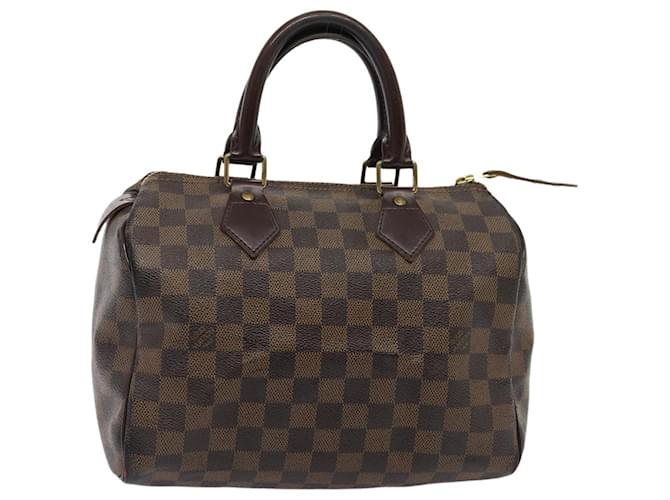 LOUIS VUITTON Sac à main Speedy 25 Damier Ebene N41532 LV Auth 83642  ref.1558850