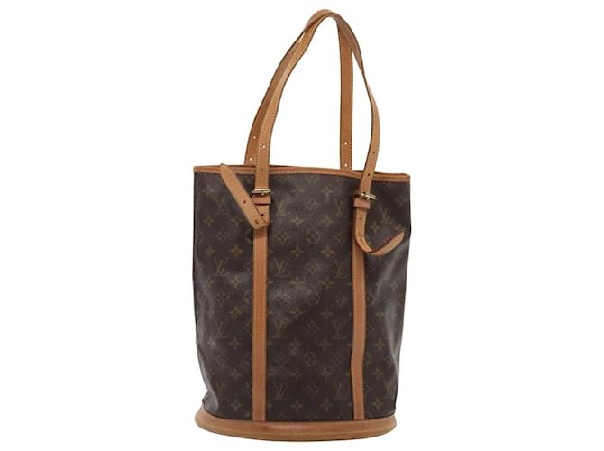 LOUIS VUITTON Sac à épaule Monogram Bucket GM M42236 LV Auth 78588 Toile Monogramme  ref.1558857