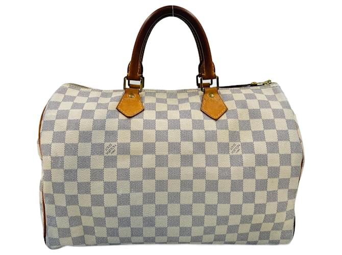 Speedy Louis Vuitton damier Damier ebene Lona  ref.1559061