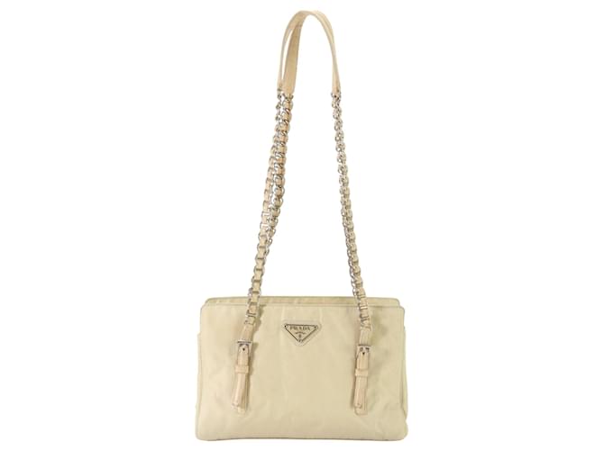 Prada Tessuto Beige Synthetic  ref.1560083