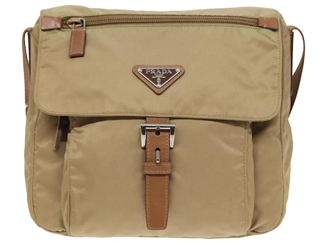 Prada Tessuto Beige Lienzo  ref.1560122