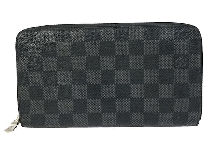 Louis Vuitton Zippy organizer Toile Noir  ref.1560129