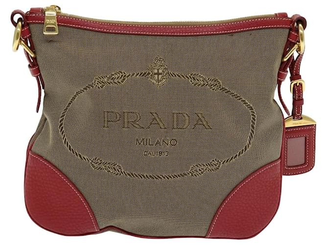 Prada Jacquard Beige Tela  ref.1560133