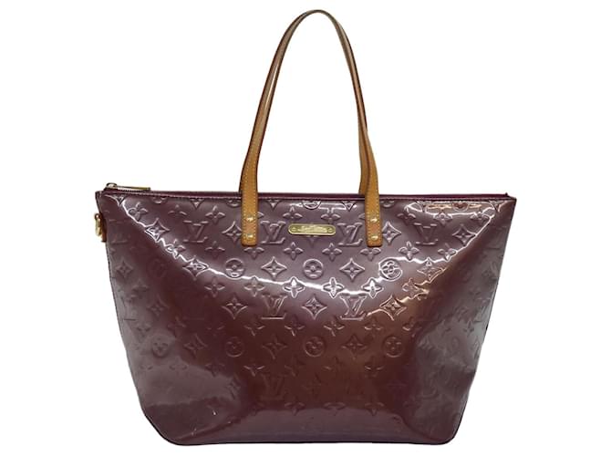 Louis Vuitton Bellevue Cuir vernis Violet  ref.1560201