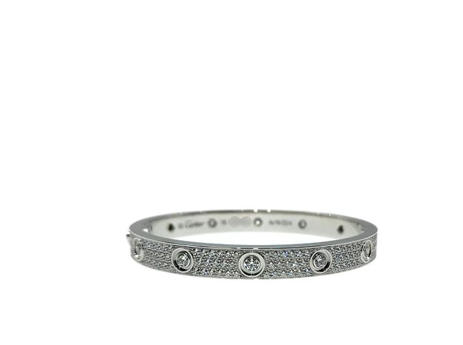 Love Pulsera Cartier en oro blanco