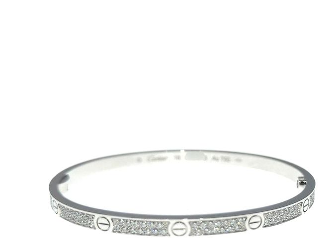 Love Cartier Armband aus Weißgold