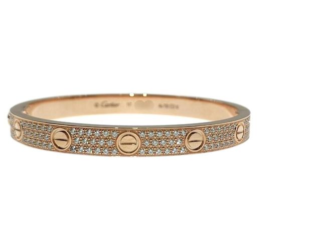 Love Pulsera Cartier Oro Rosa Dorado